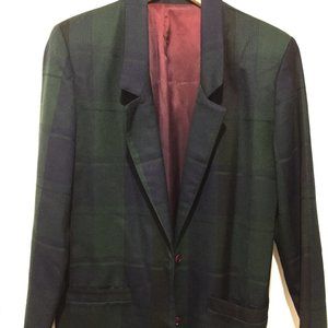 VINTAGE ALLURE TALL WOOL BLAZER SIZE 12